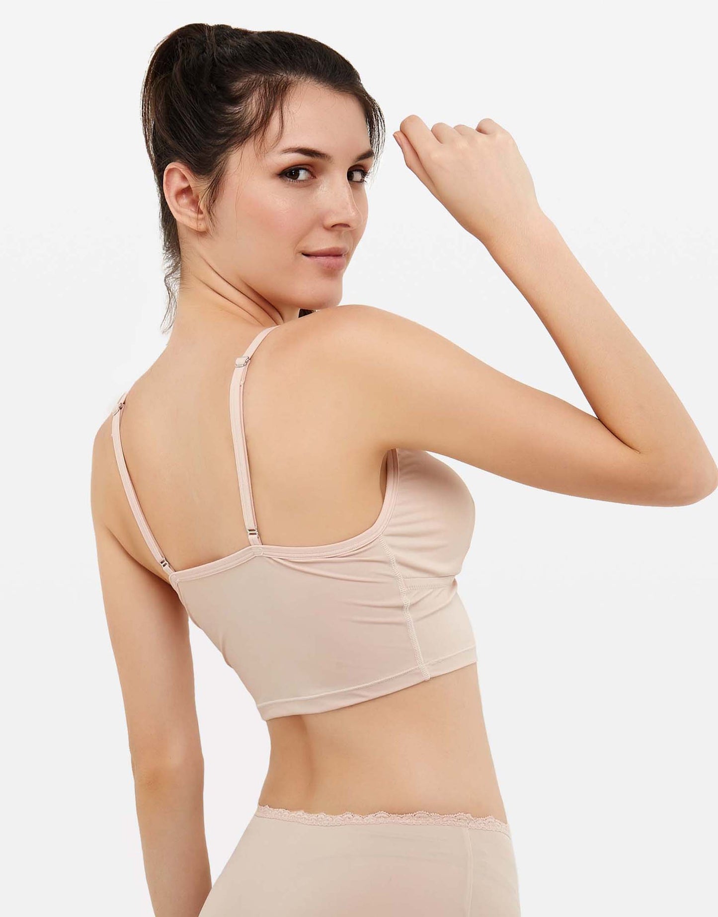 Microfibre Bralette with Removable Cup